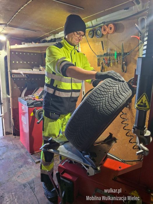 Mobilna wymiana opon Mielec WulKar Osobowe Ciężarowe Wulkanizacja