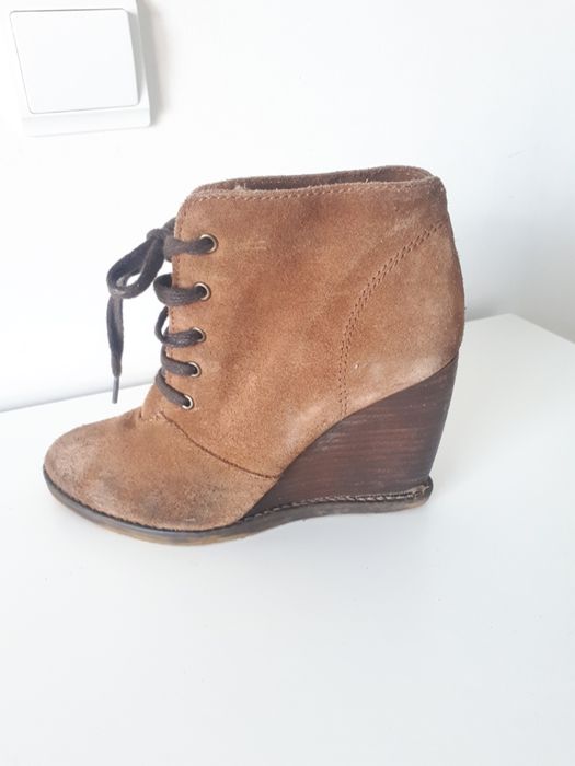 Saltos Botas Camurça Mango (numero 38)