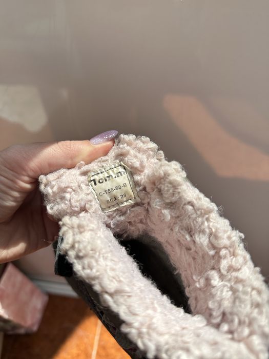 Сапожки зимні для дівчинки 28 р водонепроникні