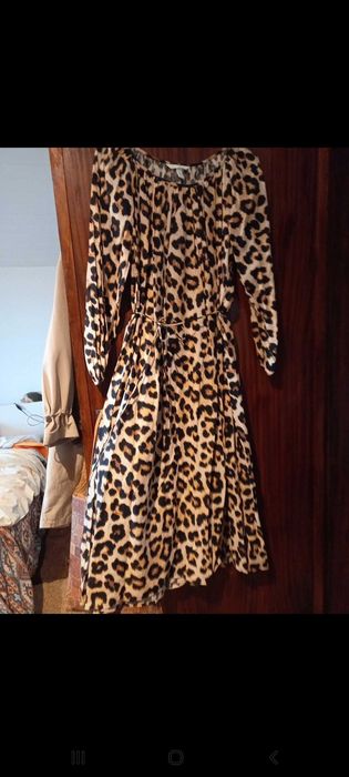 Vestido com padrão tigresa, S - H&M