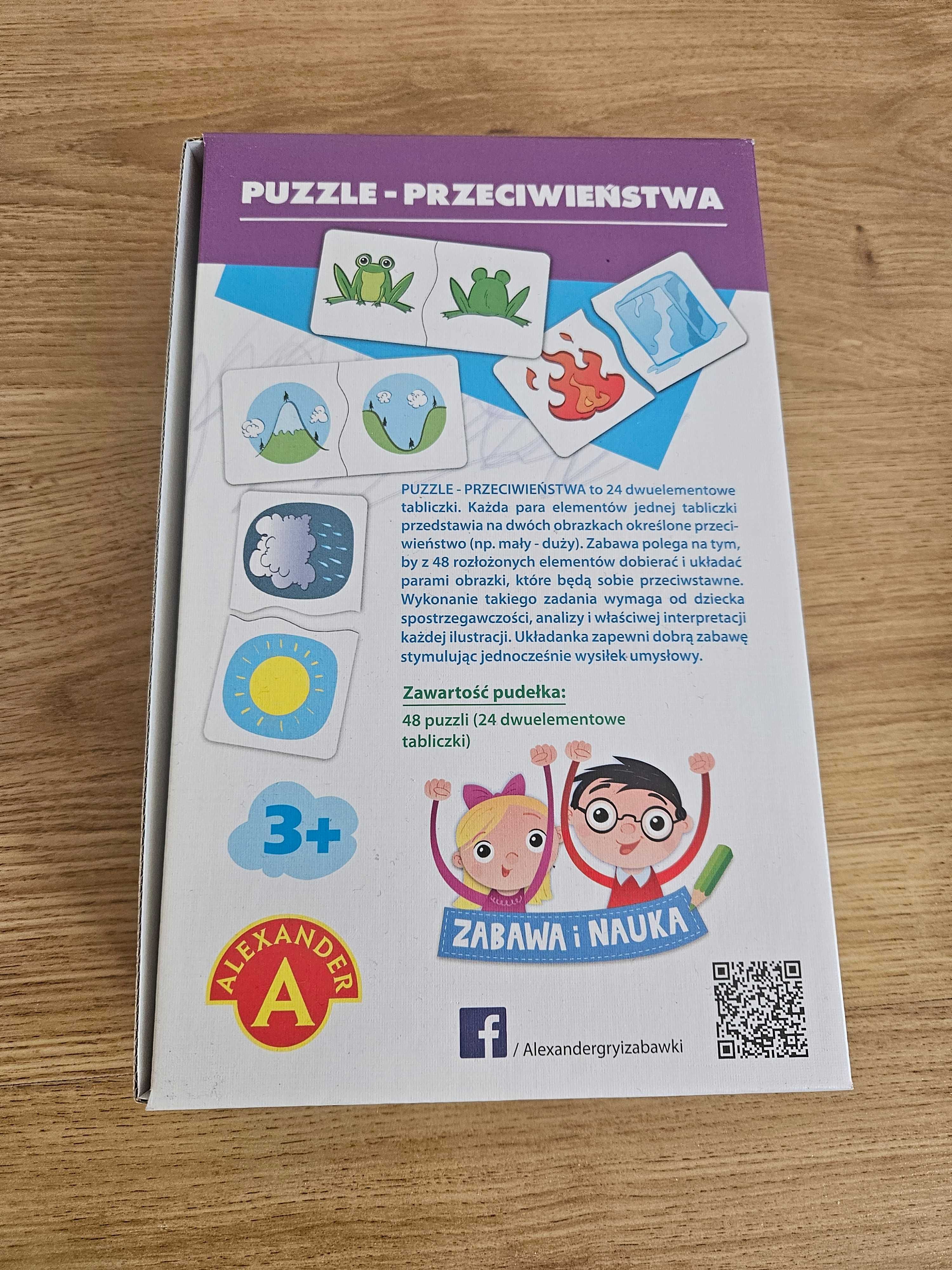 Alexander Puzzle Przeciwieństwa oraz Puzzle Historyjki