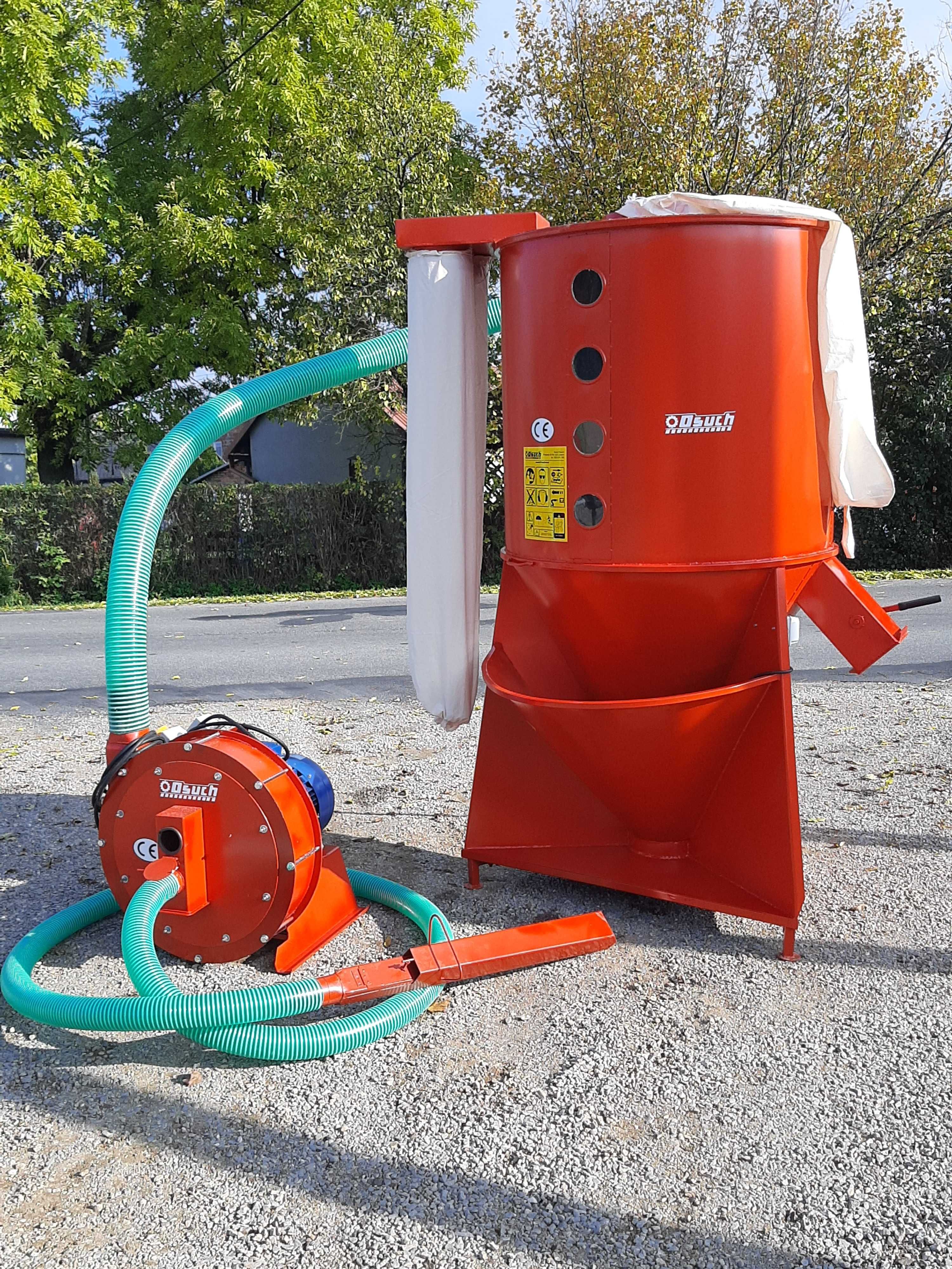 ZESTAW paszowy mieszalnik(0,5-3t)+ śrutownik 7,5/11/15kw OSUCH