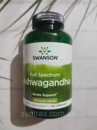 Swanson Ashwagandha 100 caps 450 mg ашваганда