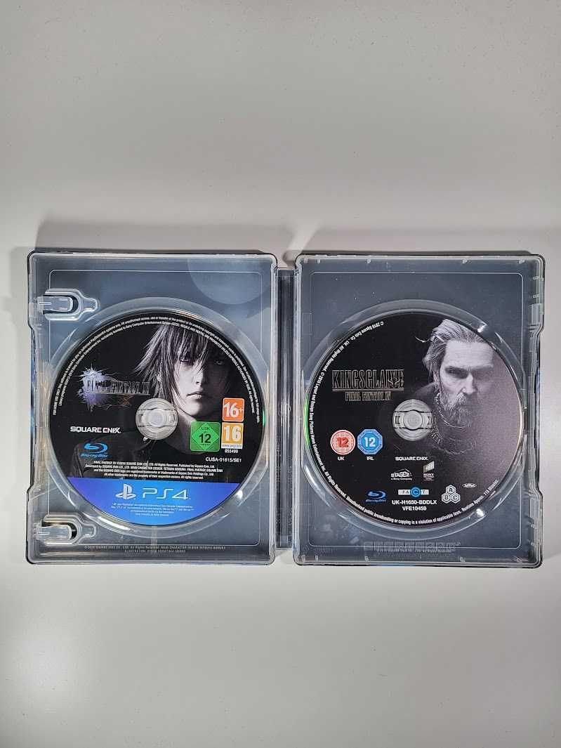 Final Fantasy XV Deluxe Edition / Gra PS4 / Steelbook / Perfect Blue
