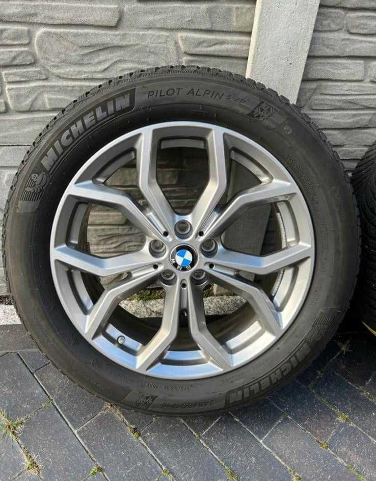 Oryginalne koła letnie 19 cali BMW X4 G02 X3 G01 245/50 R19 NOWE opony