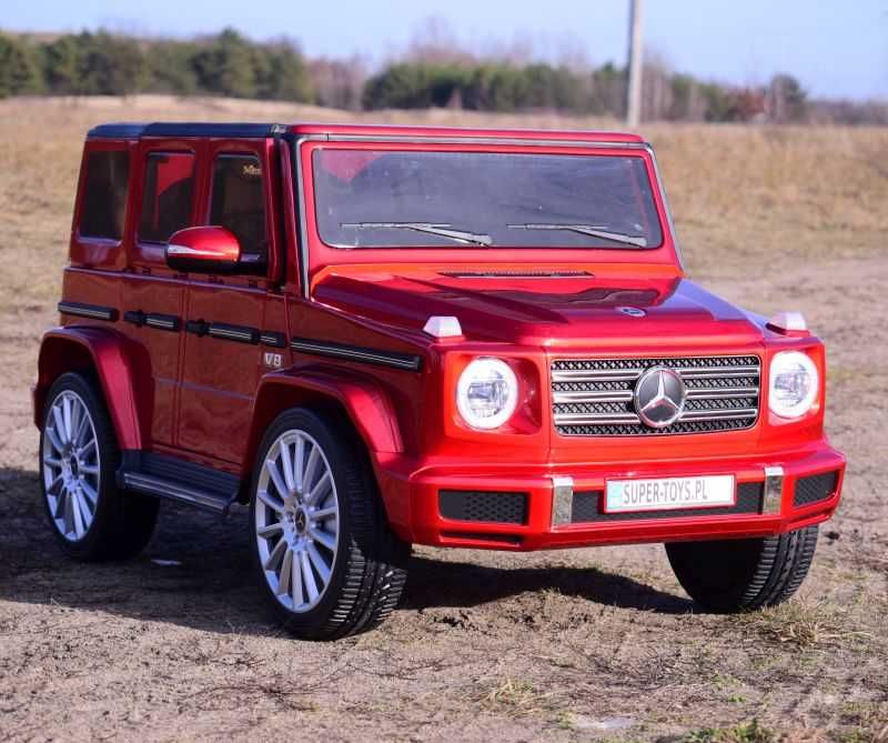 Auto samochód na akumulator Mercedes G500 samochodzik autko SUV RC