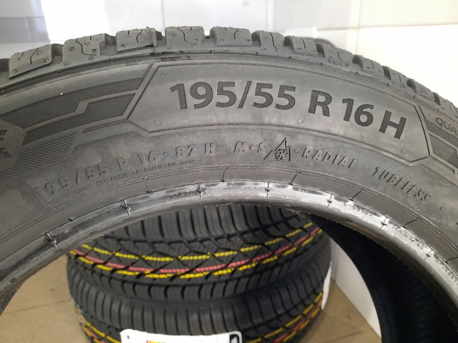 4 Opony wielosezonowe NOWE 195/55 R16 BARUM Quartaris 5 Montaż gratis!