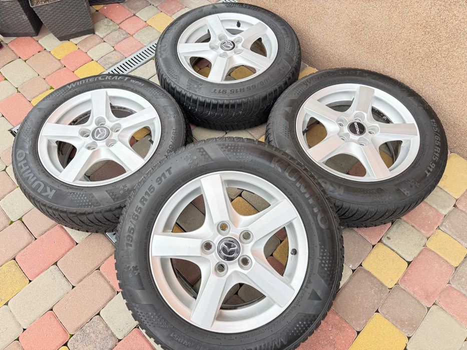 Тітанові діски Enzo 5*114.3 R15 Nissan-Honda-Mitsubishi-Mazda-Kia