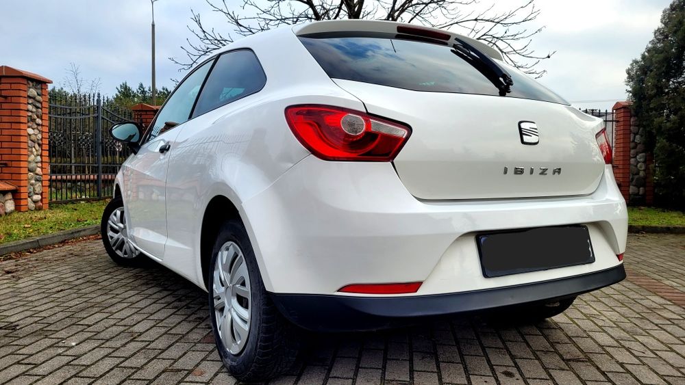 BIAŁA DAMA!Ibiza 1.2 benzyna z Klimą!Stan WZOROWY!