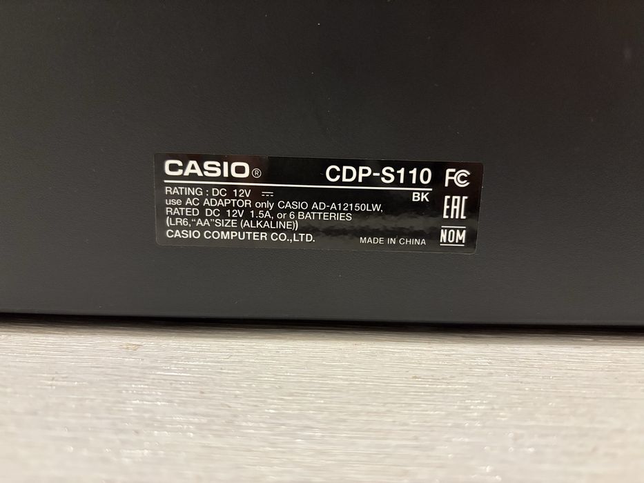 Pianino Cyfrowe Keyboard Casio CDP-S110 na gwarancji