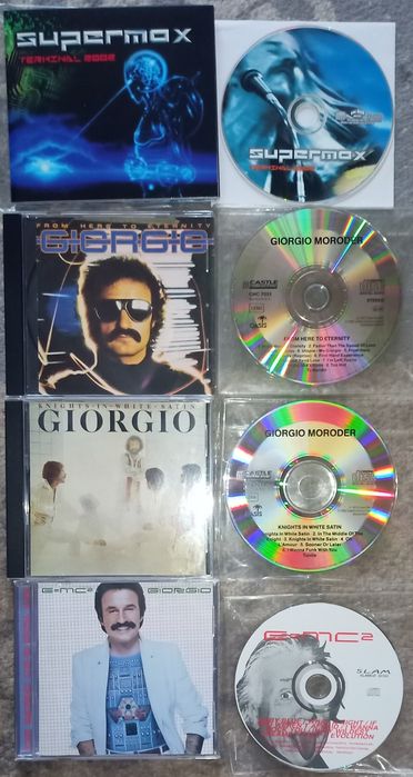 Supermax. The Beatles. Paul McCartney.G.Harrison.G.Moroder.Фірмові CD.