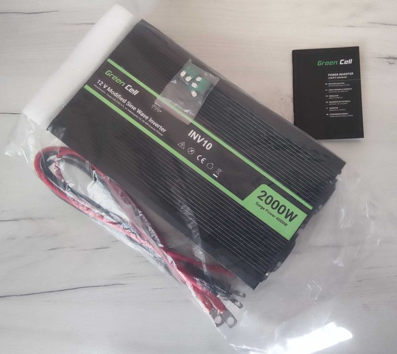 Інвертер Green Cell INV10 12V/230V 2000W/4000W