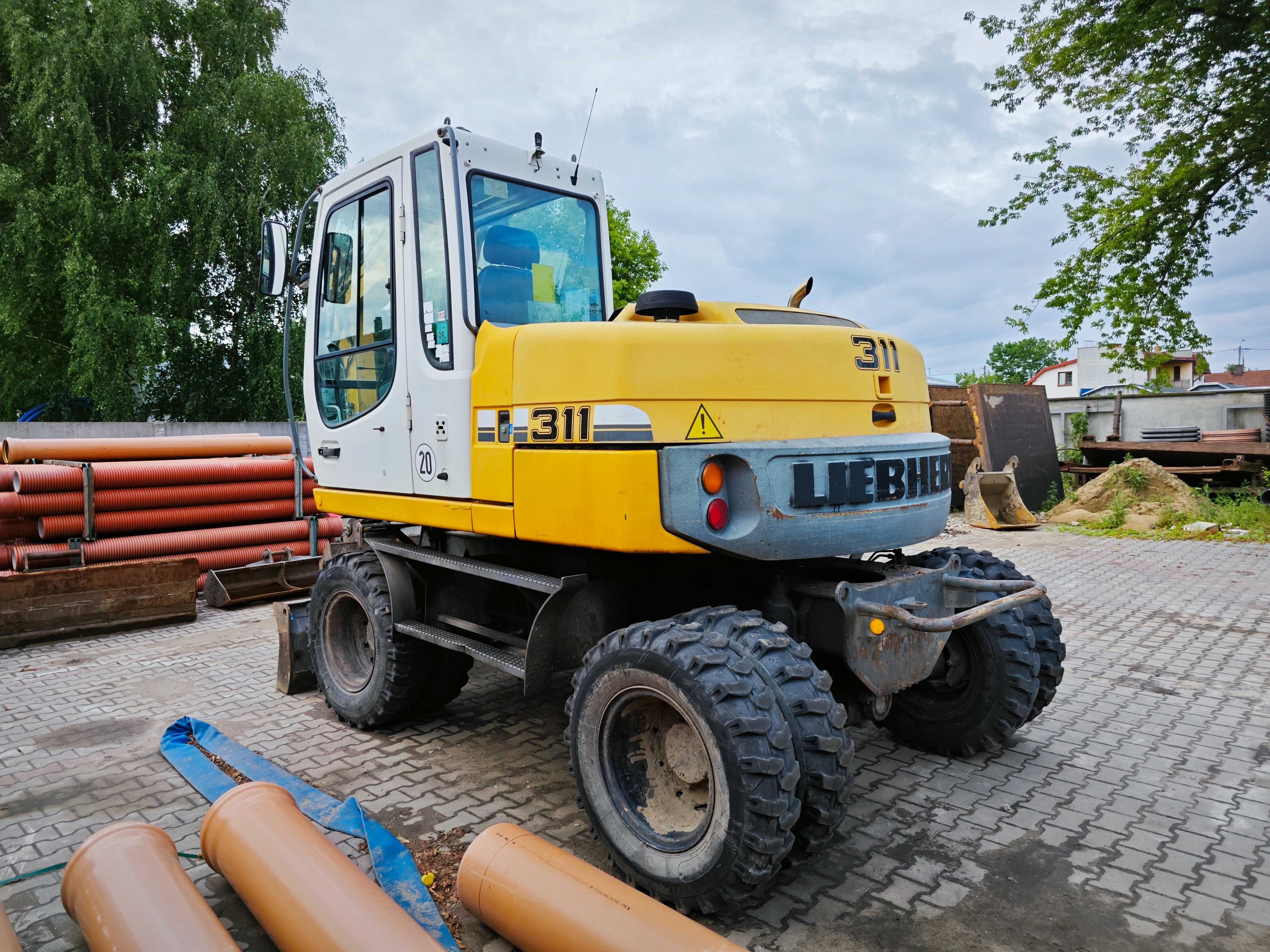 Koparka kołowa Liebherr A311