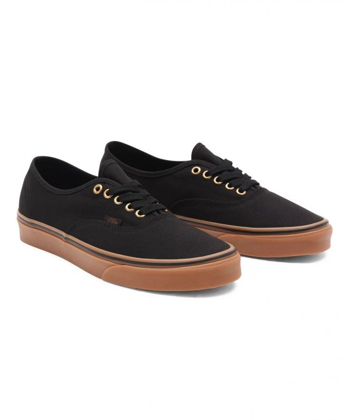 Vans Authentic Classic Black Rubber Gum Original 46