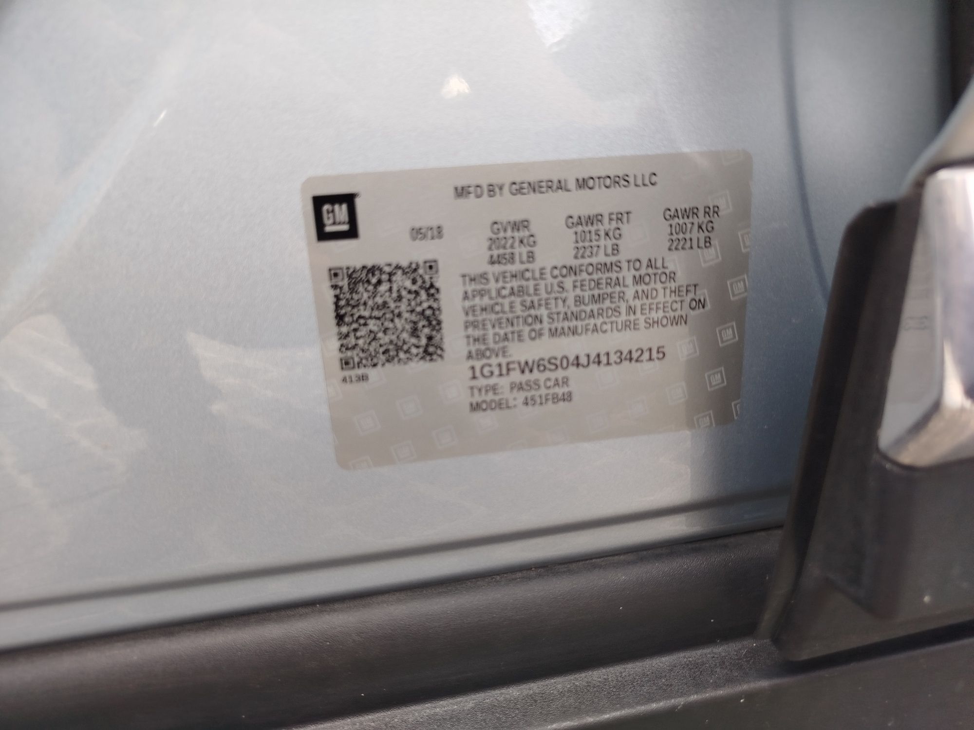 Chevrolet Bolt EV 2018
