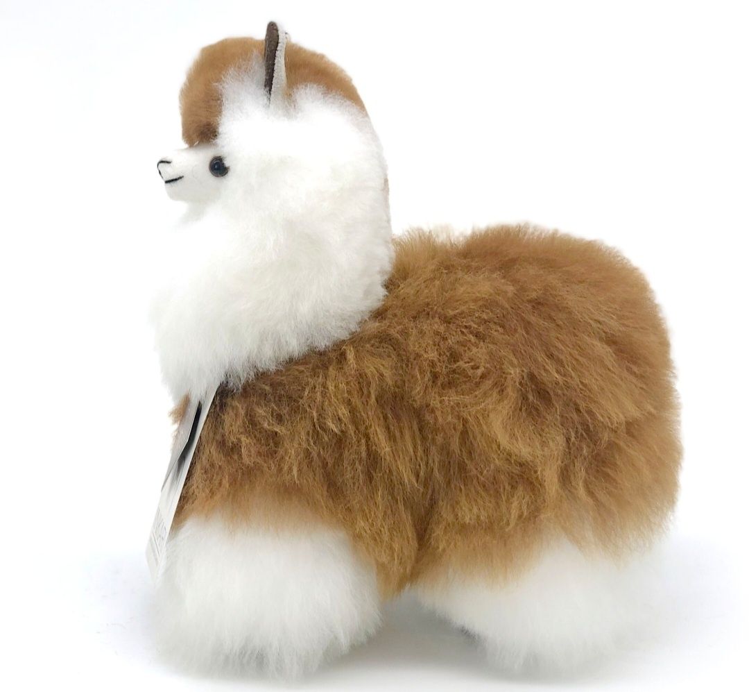 Inkari uspokajająca zabawka z włosia alpaki alpaka maskotka jak żywa p