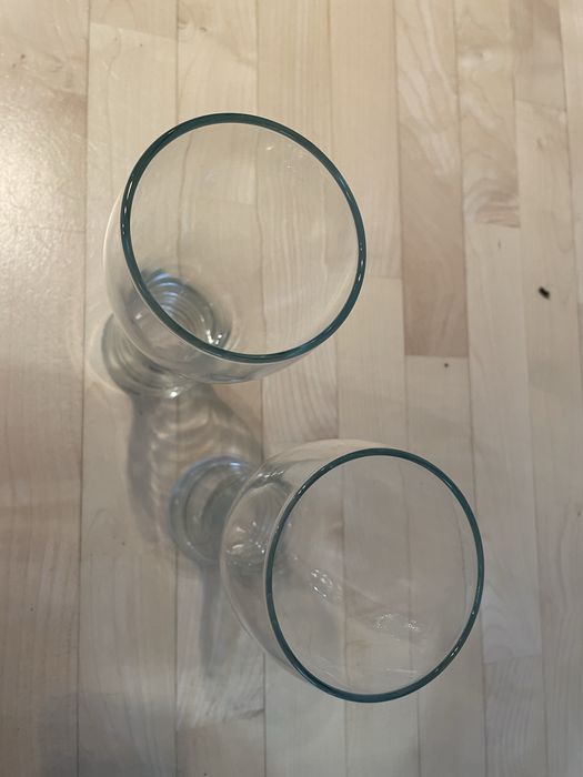 Zestaw 2 szklanek kufli do piwa pszenicznego nowy