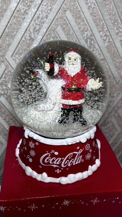 Новорічний подарунок Кулька Дід Мороз Coca-Cola