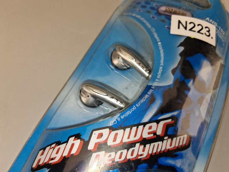 N223 Słuchawki Douszne ANS-152 AINISHENG High Power Neodymium