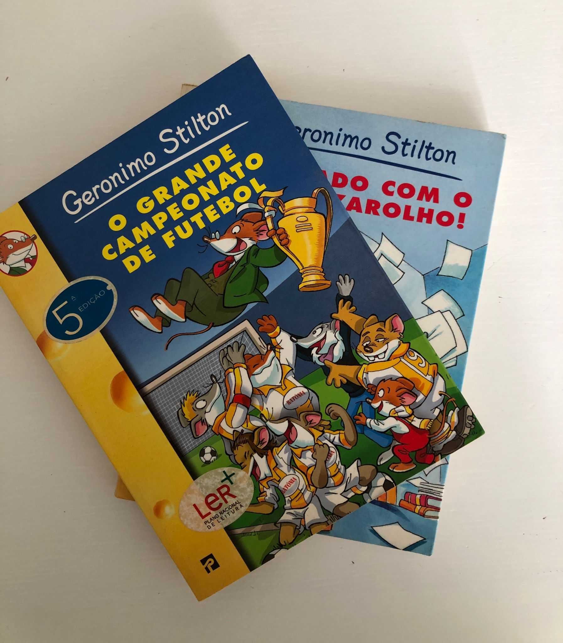 Livros da coleção Geronimo Stilton