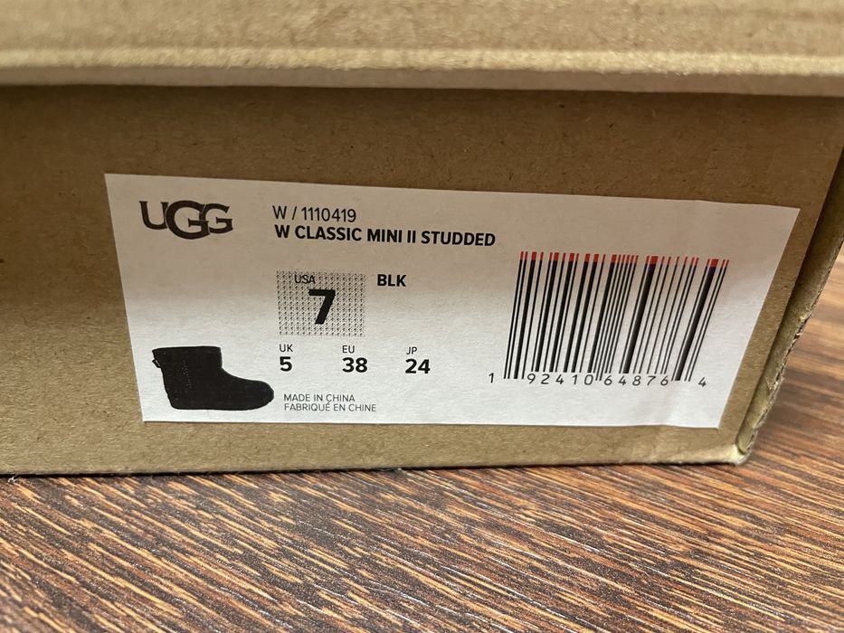 Ugg дутіки / снігоходи w yose puff 1120822 black оригінал