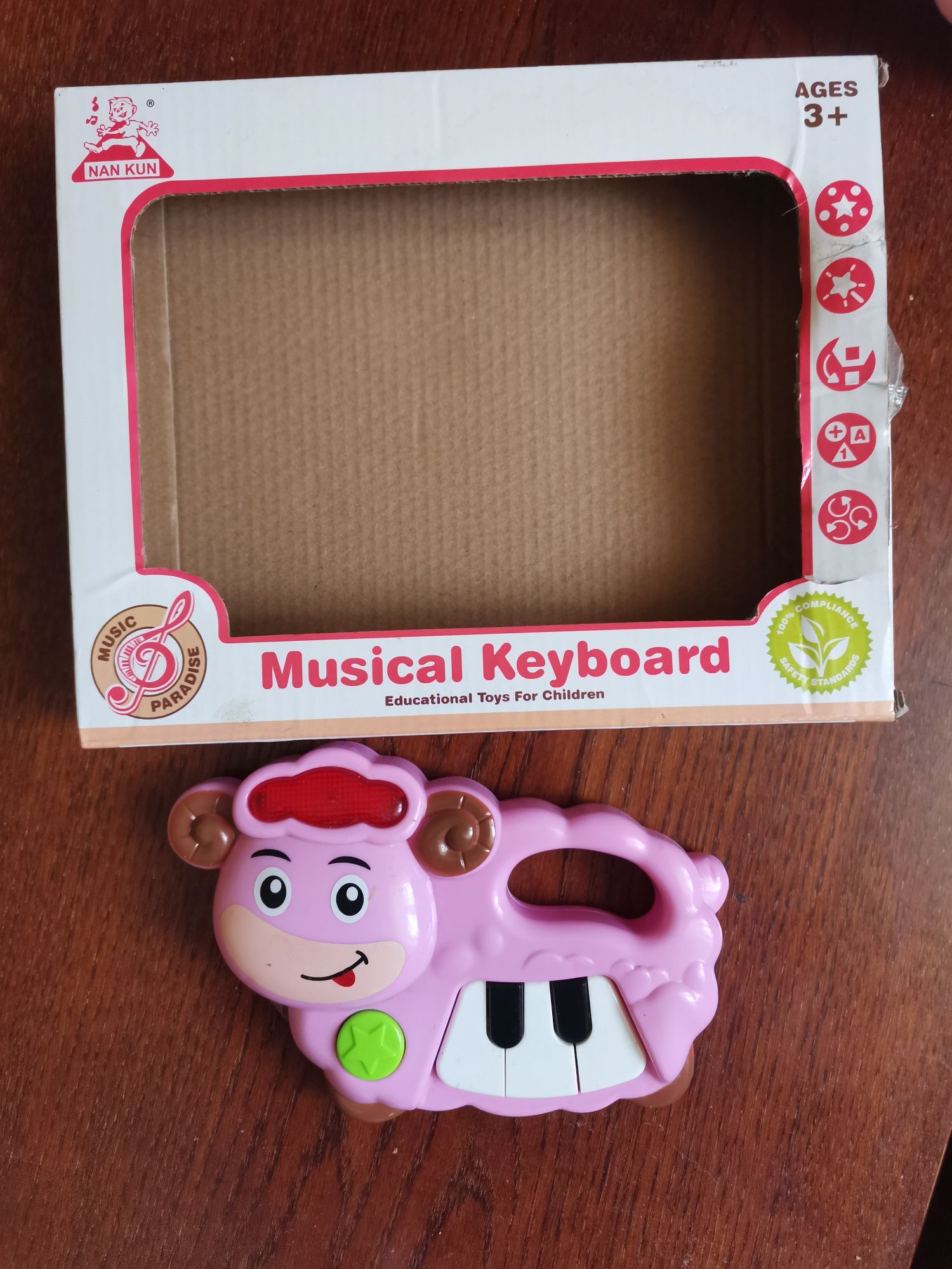Розвиваюча музична дитяча іграшка піаніно муз