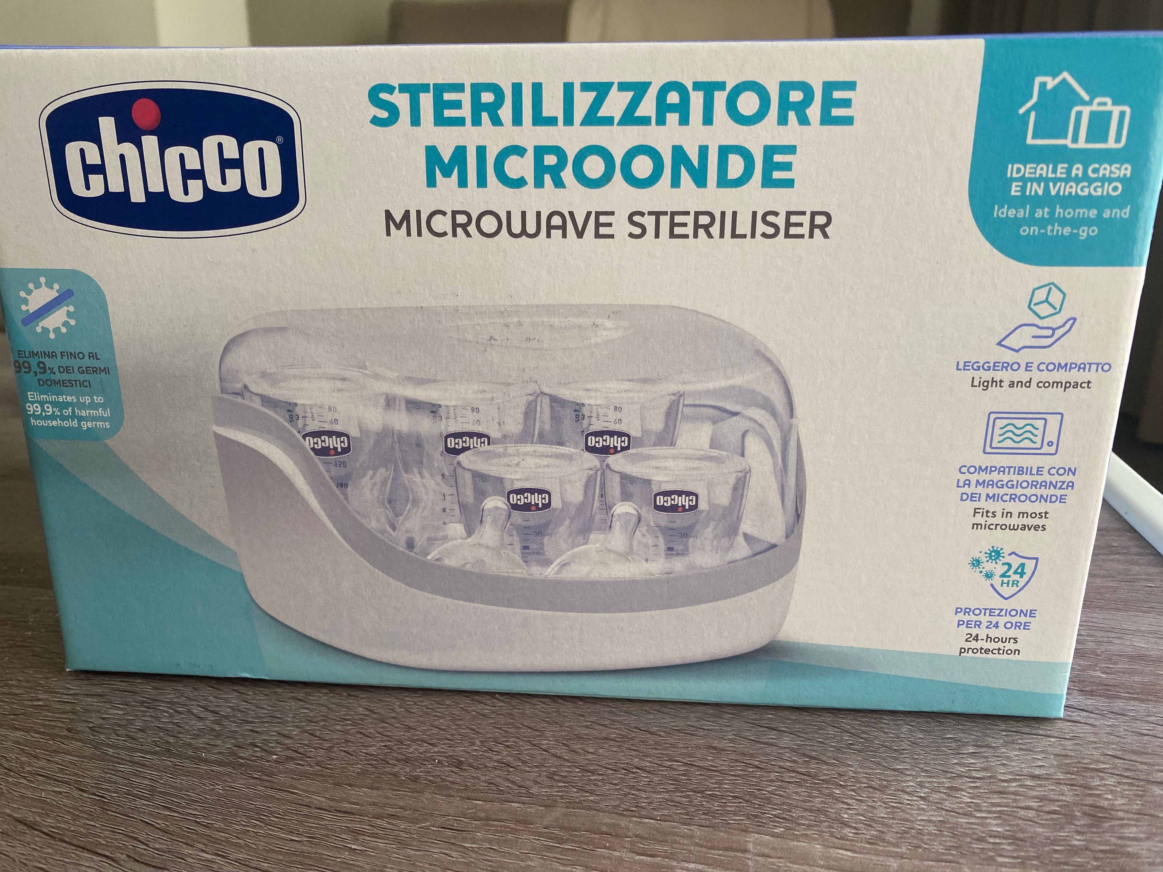 Esterilizador biberão Chicco