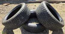 4 pneus dunlop run flat 225/50R17