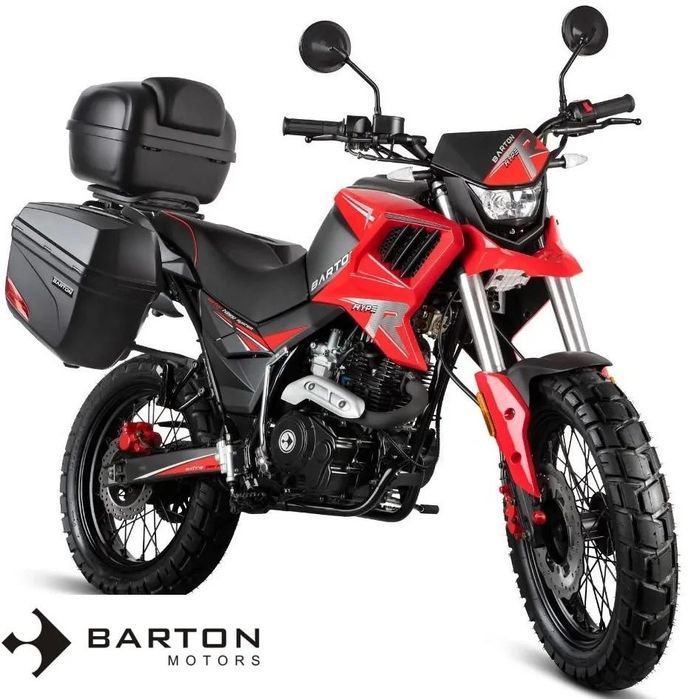 Barton Hyper MOTOCYKL 125cc 4T 6-BIEGÓW DUŻY wygodny LED transport raty ! okazja !