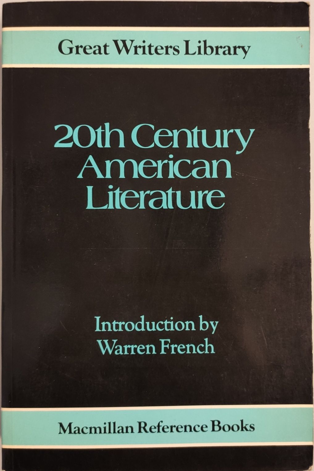 20th century american literature Warren French