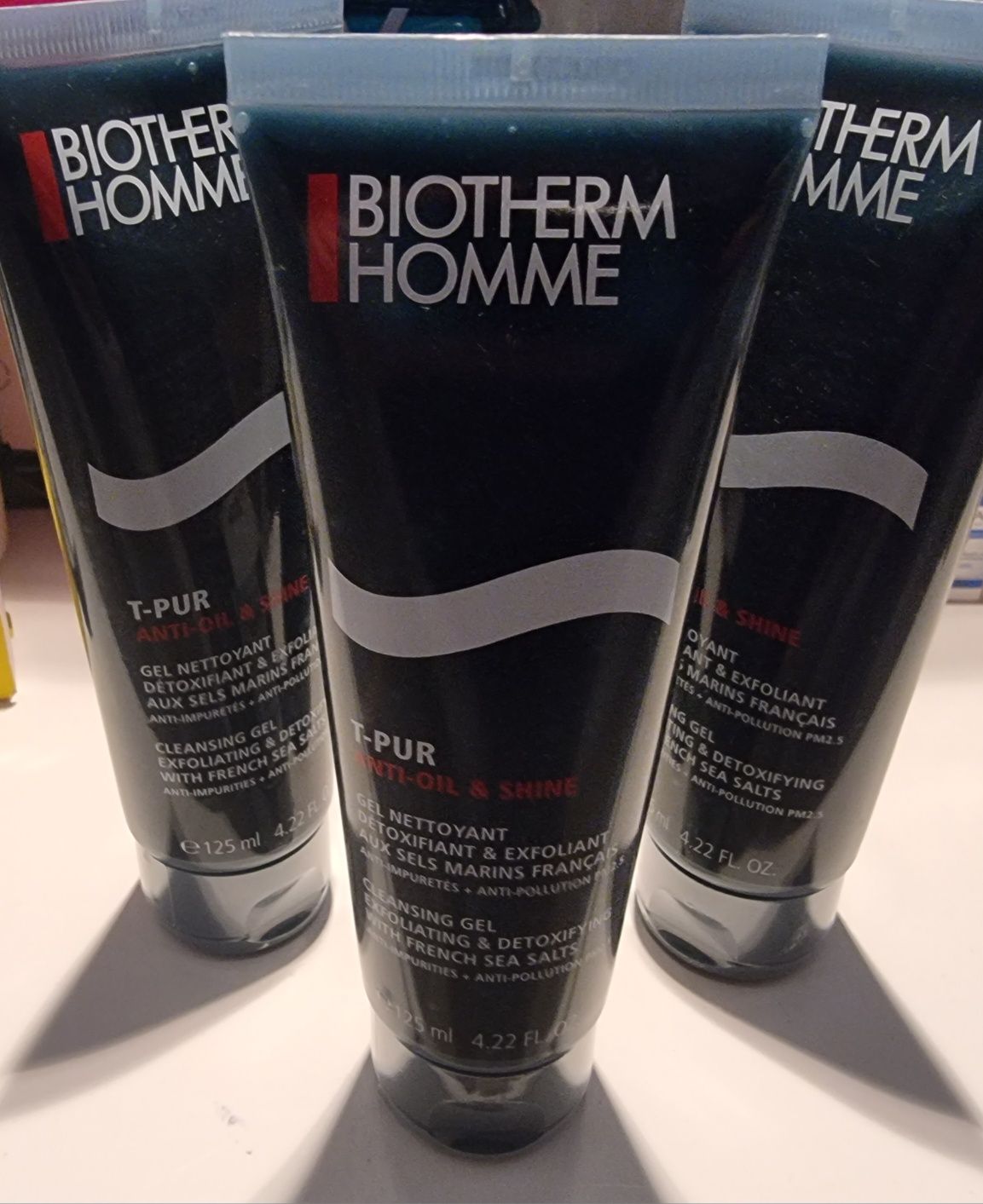 3x BIOTHERM HOMME T-Pur Exfoliante para Pele Oleosa