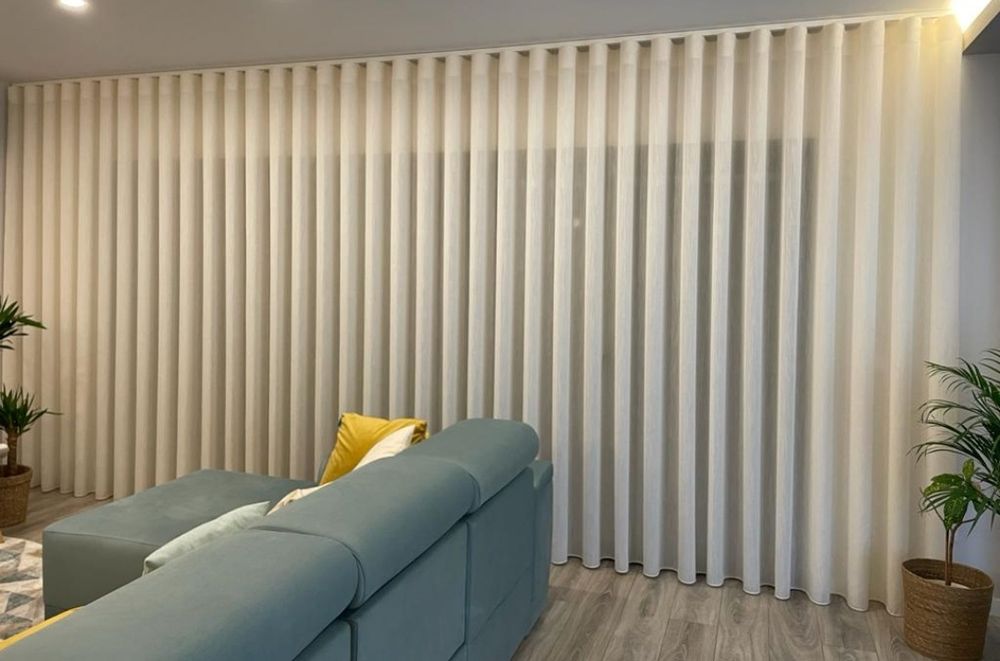 Cortinados onda / wave perfeita por medida
