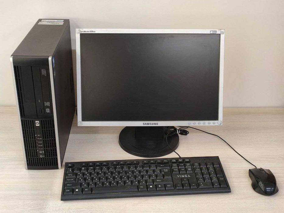 Комп’ютер HP Compaq 6000 Pro SFF PC з монітором 19' у доброму стані