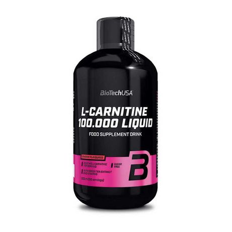 Жироспалювач Л-карнитин BioTech L-carnitine 100.000 Liquid 500 ml