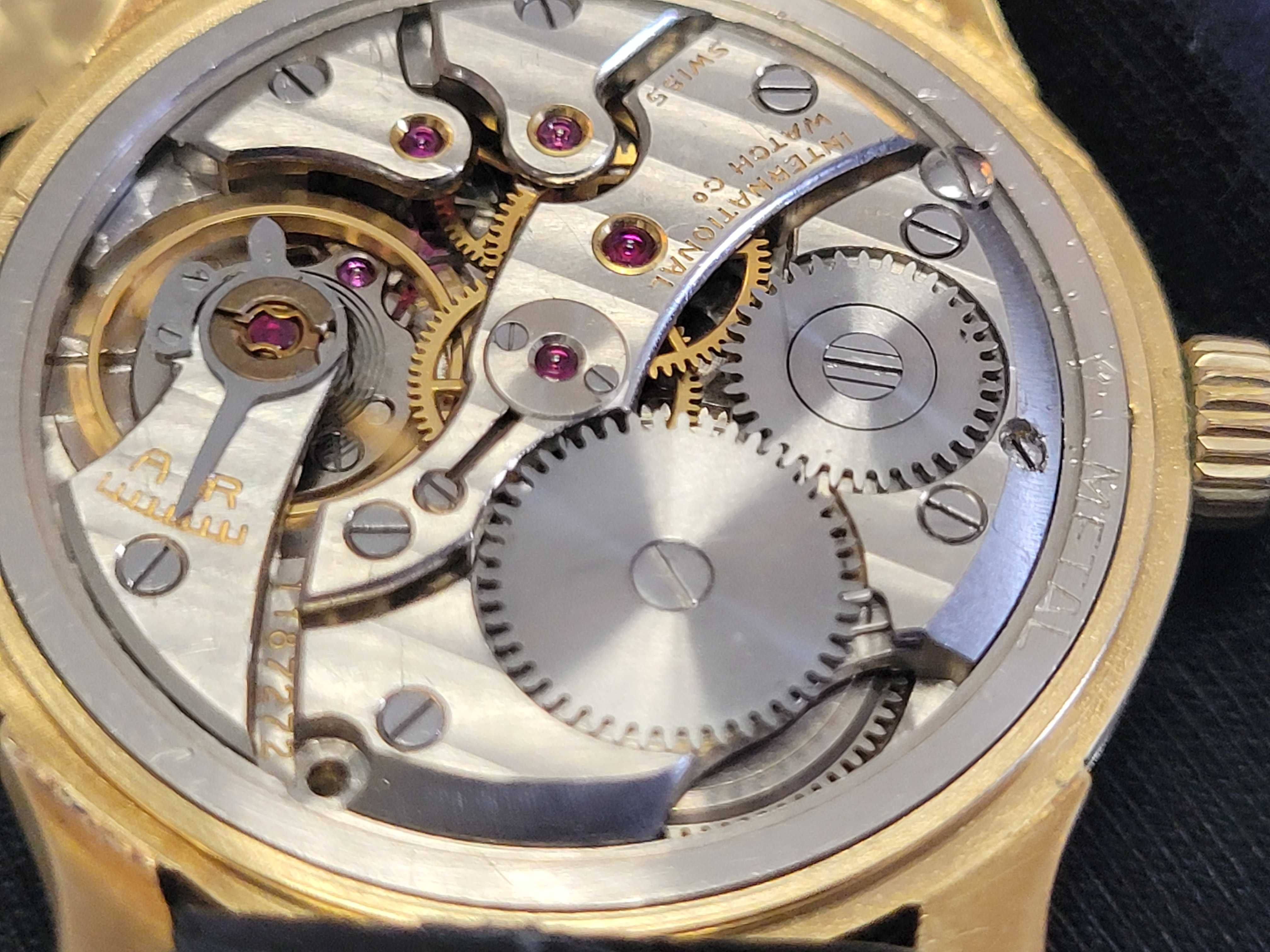 Złoty Zegarek IWC Schaffhausen Złoto 18k 750 cal 89