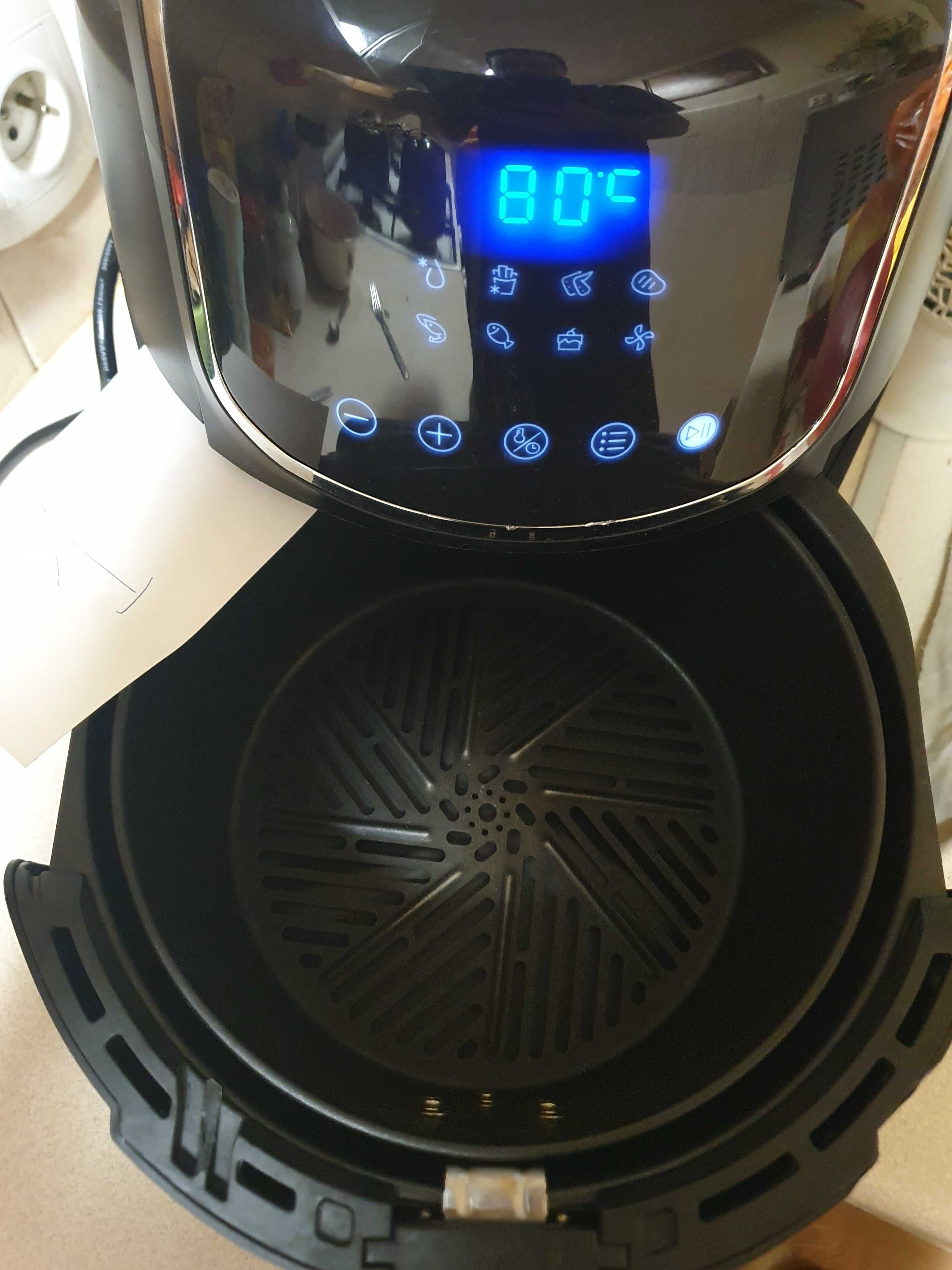Frytkownica beztłuszczowa Midea 1500 W 4 l uzywana