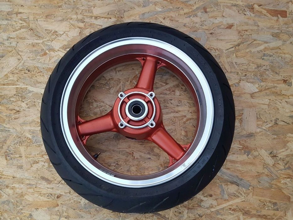 Felga  z1000 Kawasaki kolo 2007-09 rok Prosta ladna  Szara Pomarancz