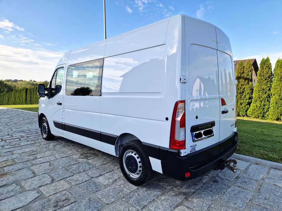 Renault Master Brygadówka 7Osób 150Km Holenderka Klima ducato F-Vat23%