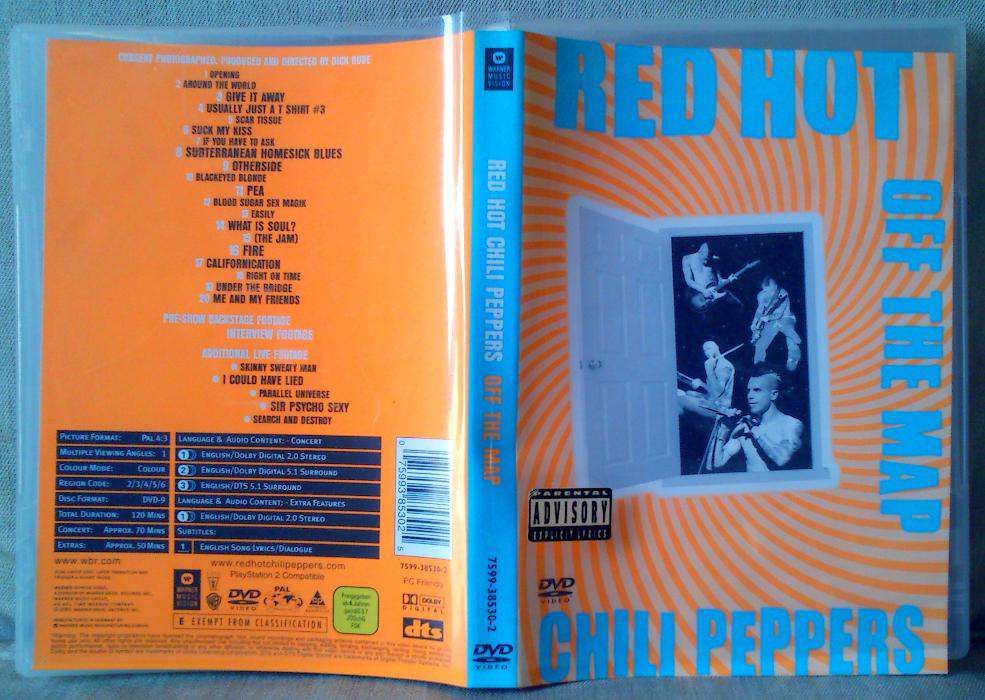 DVD de música Red Hot Chili Peppers