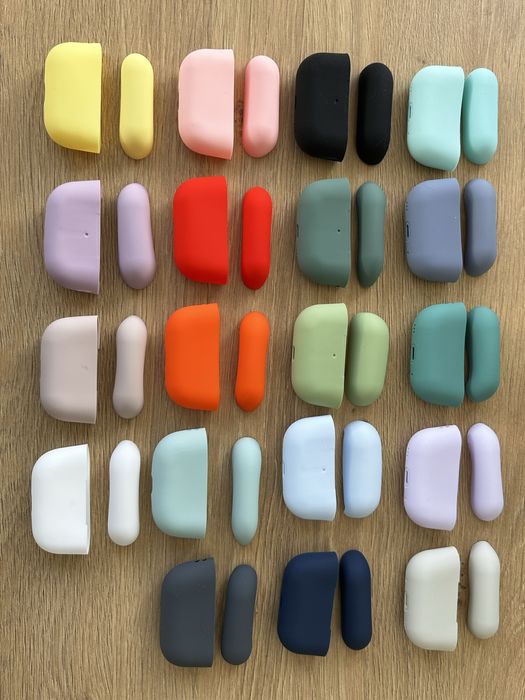 Силіконовий чохол для навушників Apple AirPods 1/2 / Pro 1/2 / 3