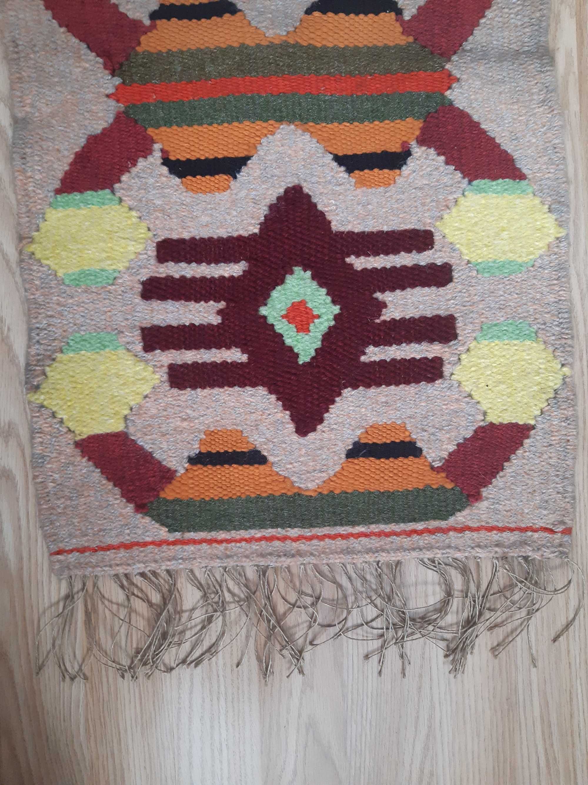 Kilim wełniany PRL/ cepelia