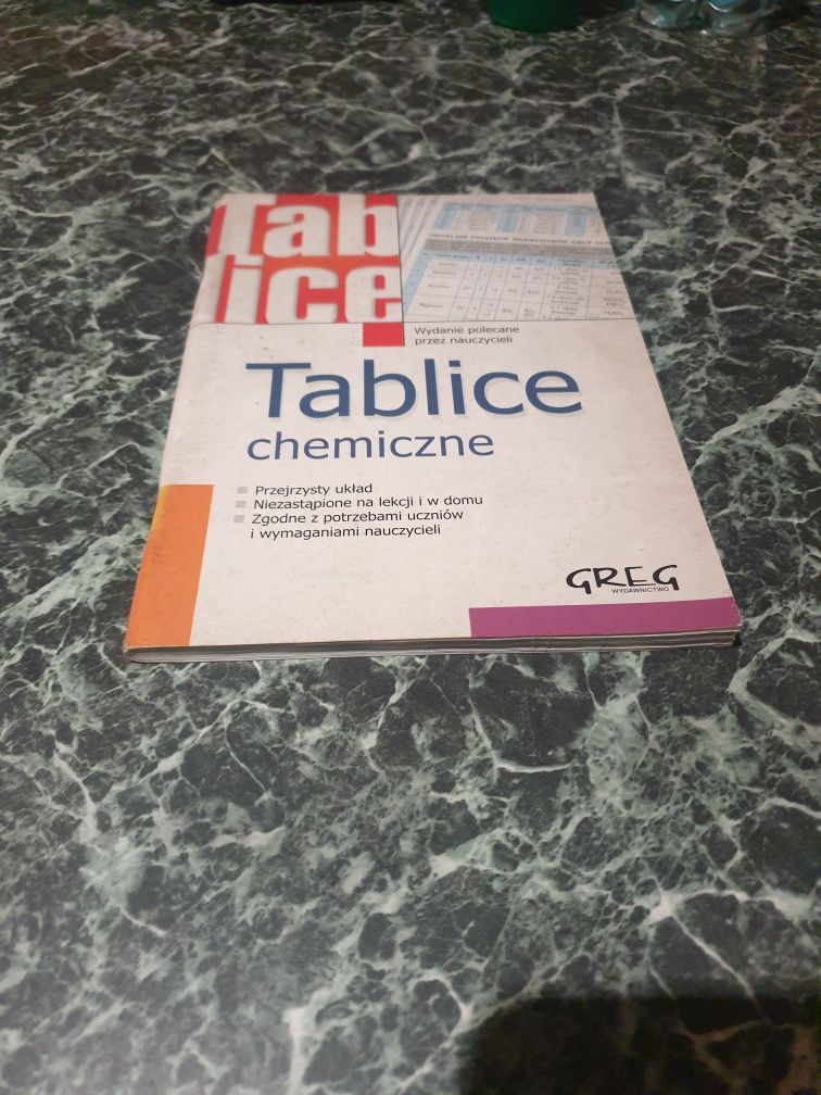 Greg tablice chemiczne
