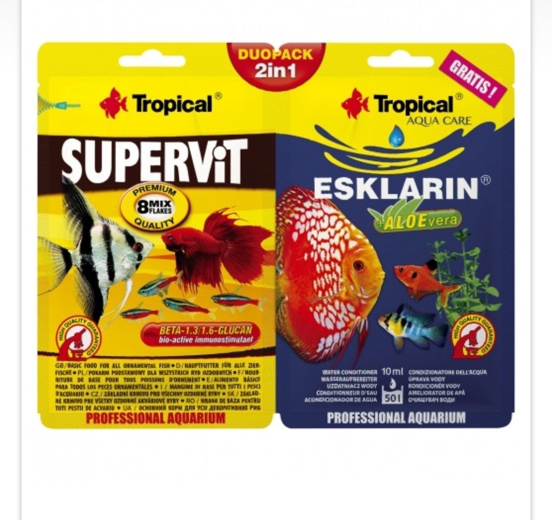 Tropical supervit duopack 2in 1 z esklarin 12g