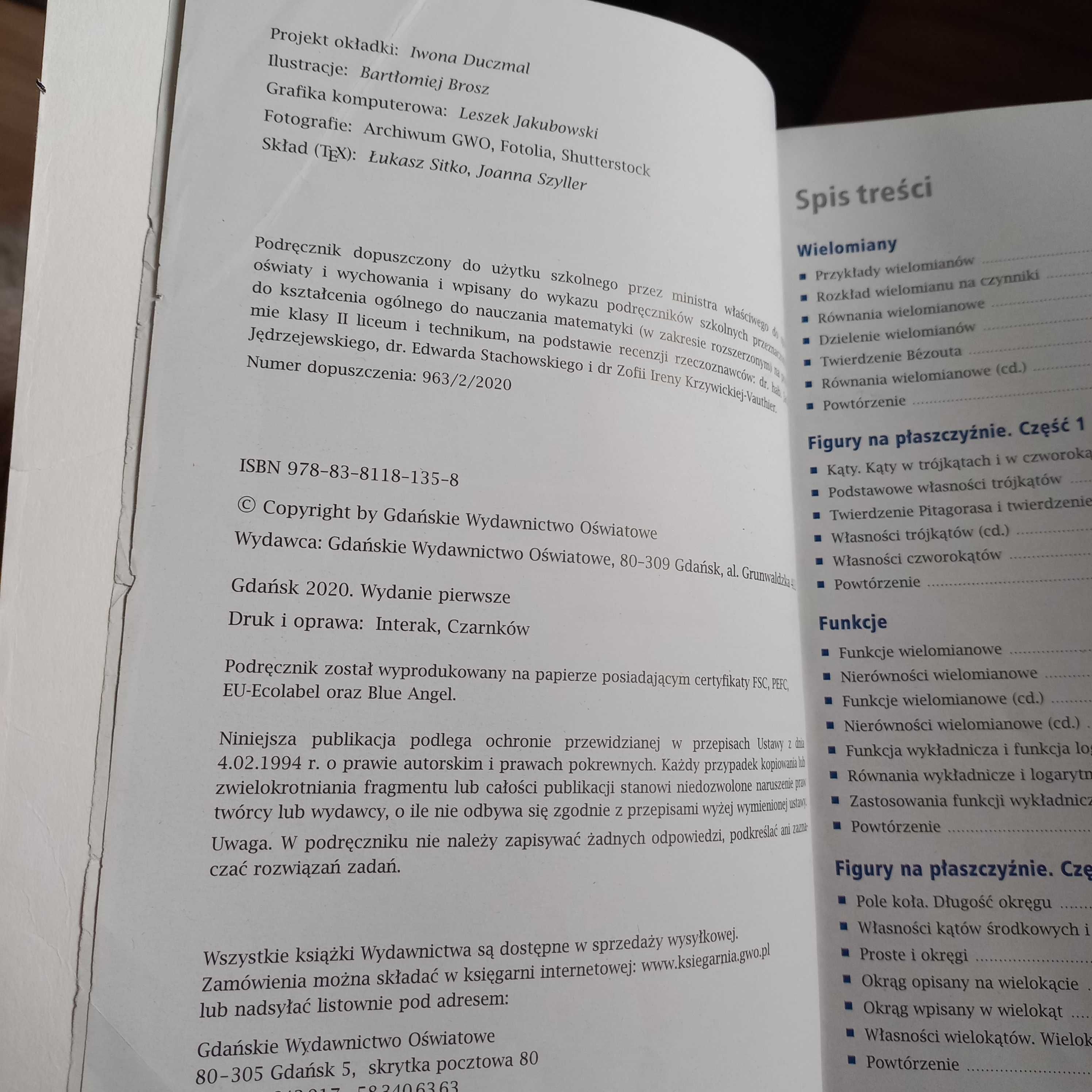 Matematyka z plusem 2 zakres rozszerzony