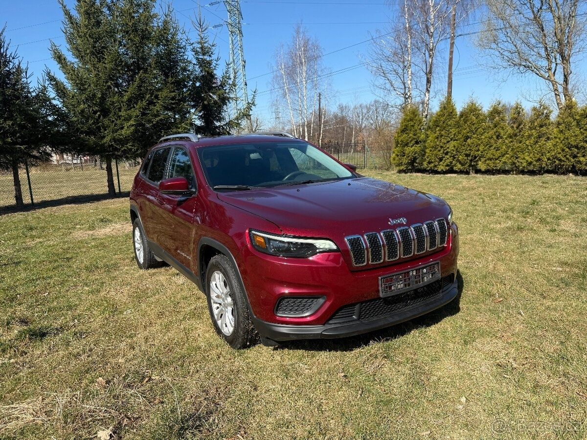 12 000 przebieg !!! Jeep Cherokee 2021 poj. 2,4 benz-zarejestr. w Pols
