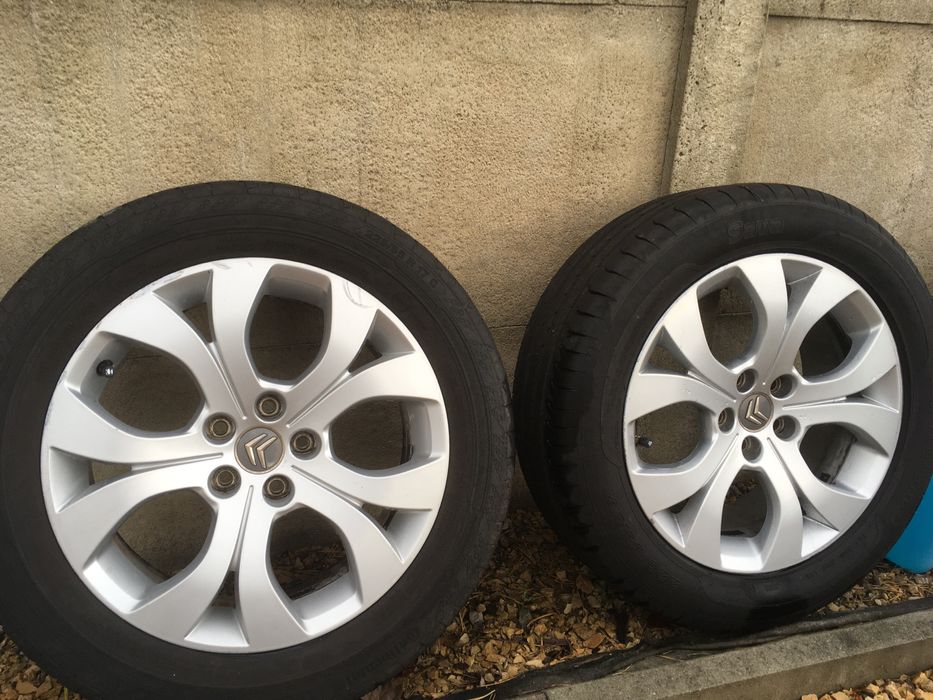 Felgi aluminiowe 17" 5X108 Citroen C5 X7 koła opony letnie 225/55R17