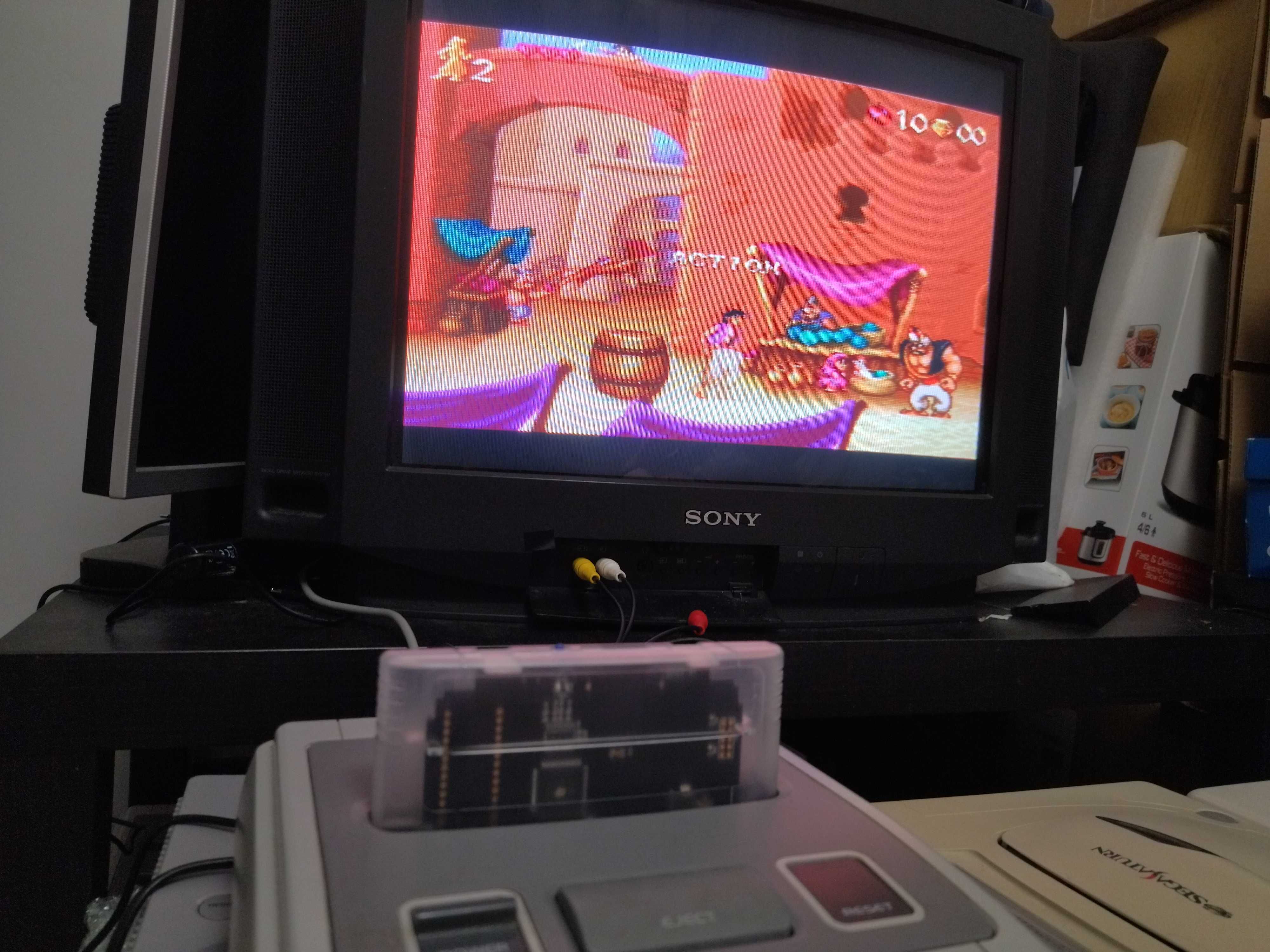 Super Nintendo SNES + Everdrive