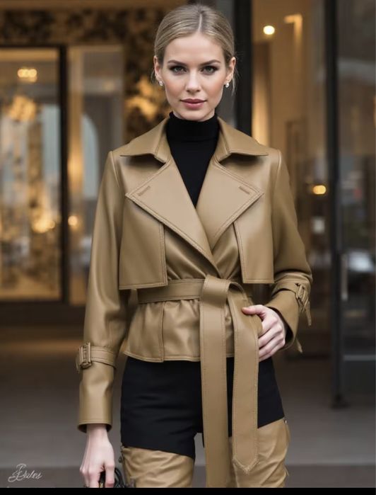 Kontantto kurtka skorzana ramoneska mieciutka wygodna xs-4xl