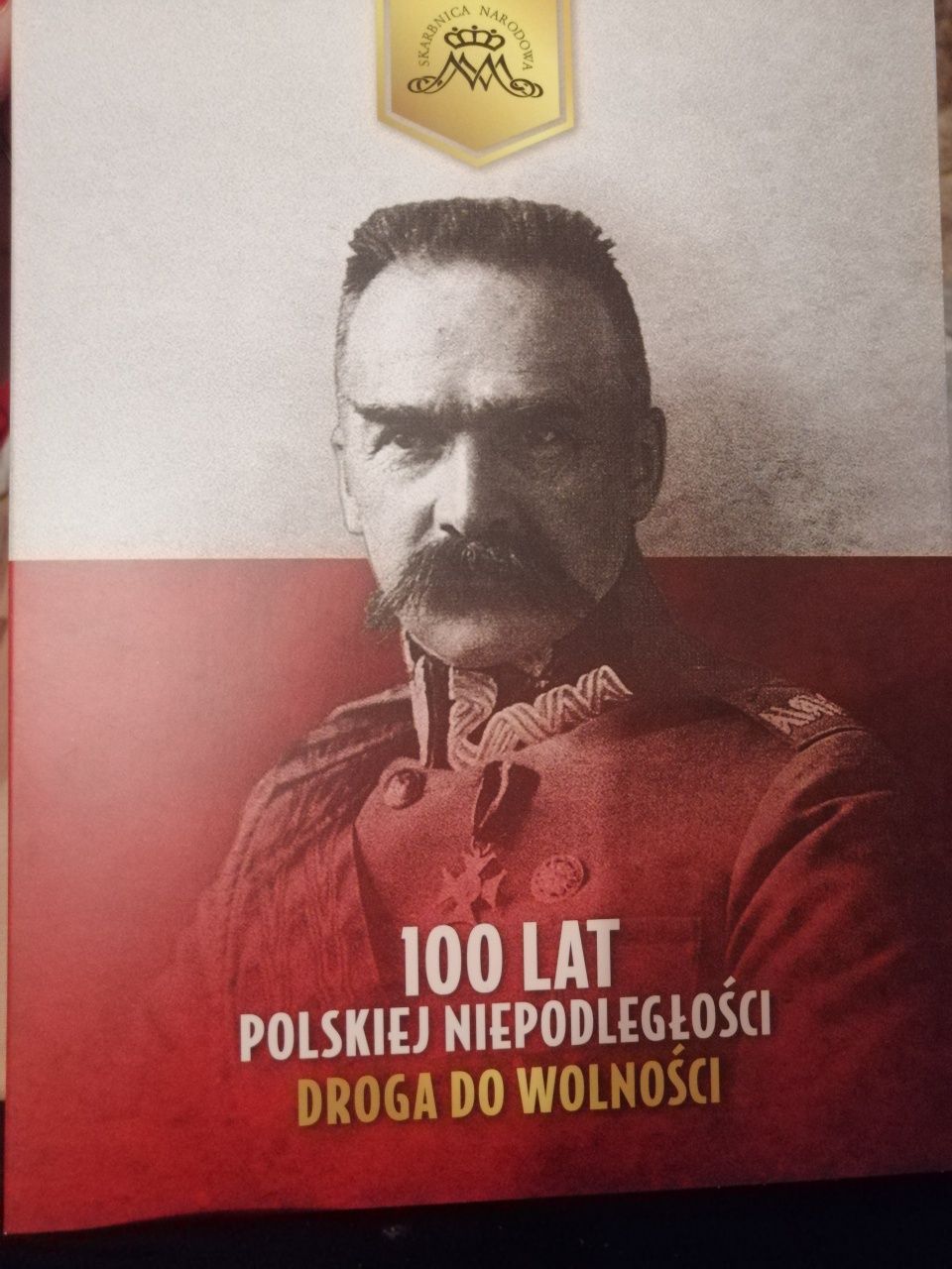 100 lat Polskiej Niepodległości numizmat Józef Piłsudski Skarbnica