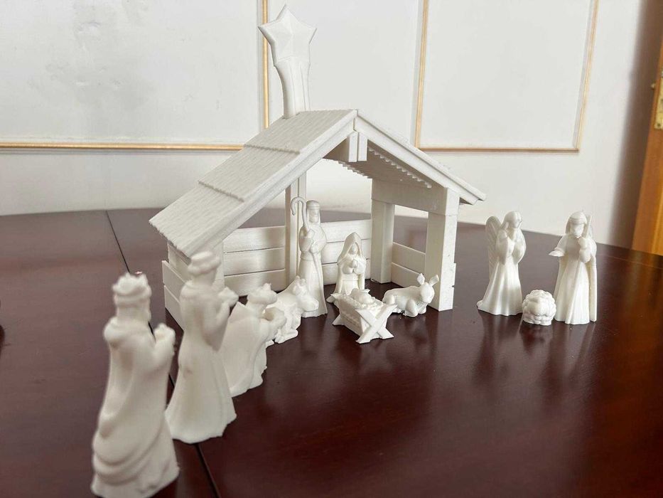 Objetos 3d para prendas de natal